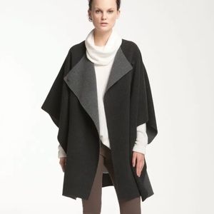 Vince Two Tone Wool Cape